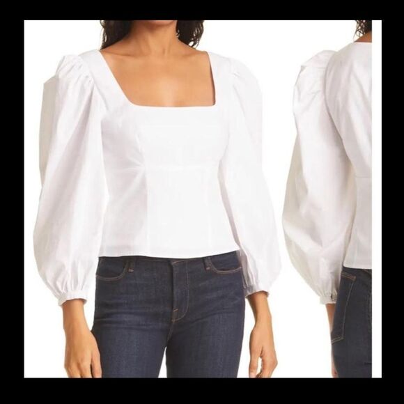 STAUD Lana Top in Biscotti NWT - Picture 1 of 7